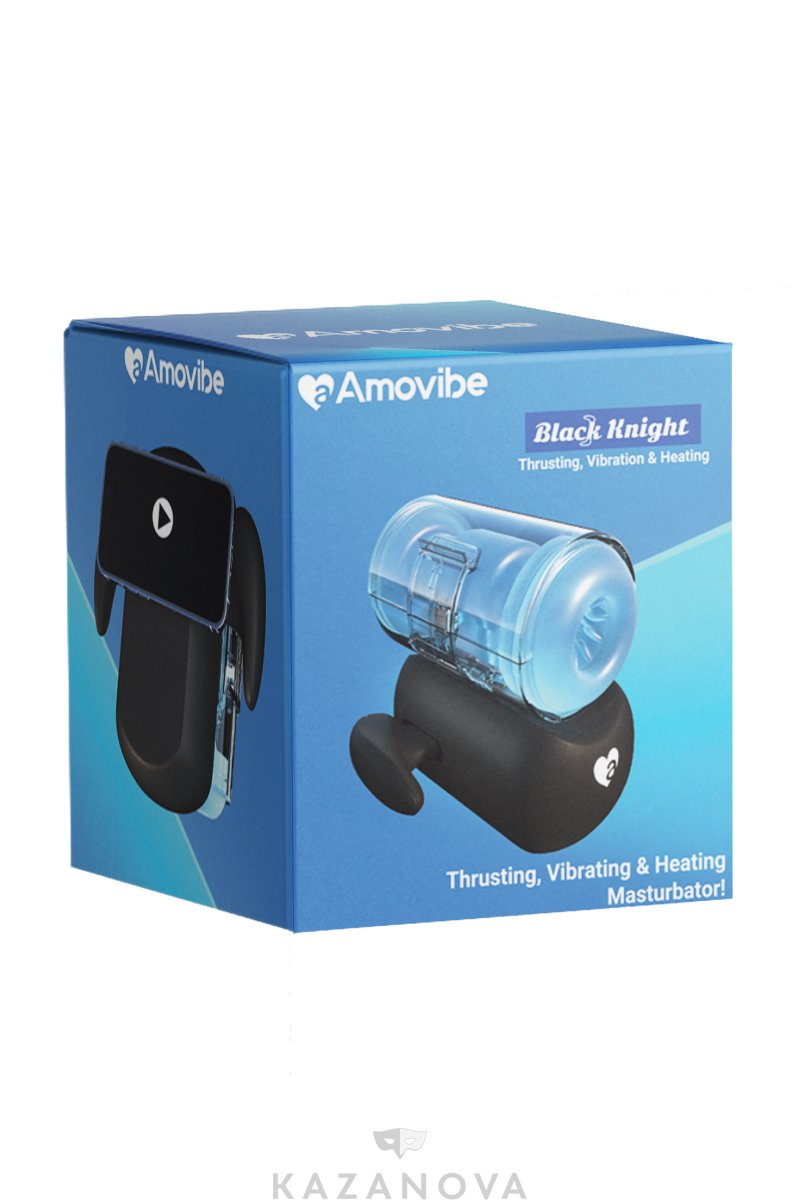 Автоматический мастурбатор Amovibe Black Knight Thrusting, Vibrating &  Heating, бренд: Amovibe - купить в Краснодаре | Секс-шоп Казанова